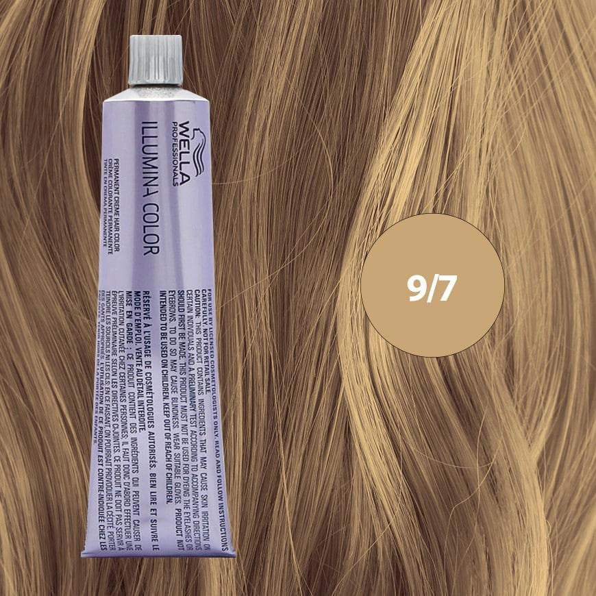 Illumina Color Hajfesték - 9/7 60ml Very Light Brunette Blond főképe